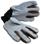 Kat. č.: 010206 - rukavice celokožené s úpletovou manžetou